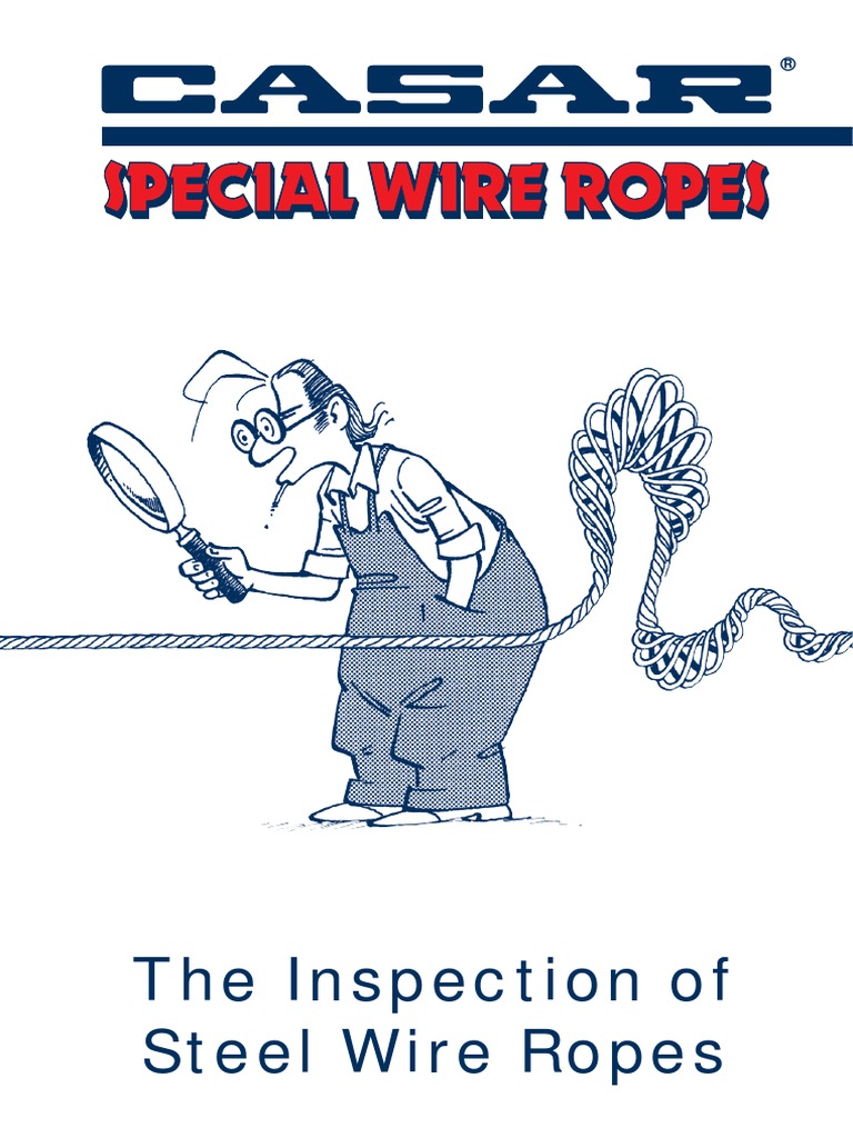 Wire Rope Inspection PDF Rope Wire