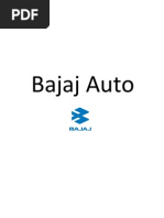 Download Bajaj Auto by ajay SN18636253 doc pdf