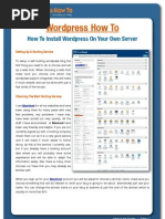 Download Wordpress How To by Alester Fox SN18636309 doc pdf