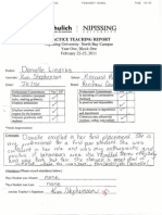 year 1- practice teaching report