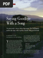 Download Ben Bullington Saying Goodbye with a Song by Montana Quarterly SN186390748 doc pdf