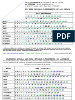 Calendario Apicola