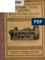 Machine Tool Drives Book No. 16