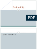 Post Test K3-2013