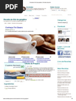 Receita de Chá de gengibre _ Receitas Supreme