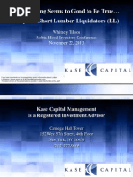 Download Lumber Liquidators Presentation-Whitney Tilson-112213 by CanadianValue SN186420647 doc pdf