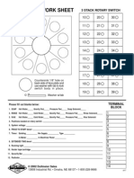 Coin Meter Work Sheet: 3 Stack Rotary Switch