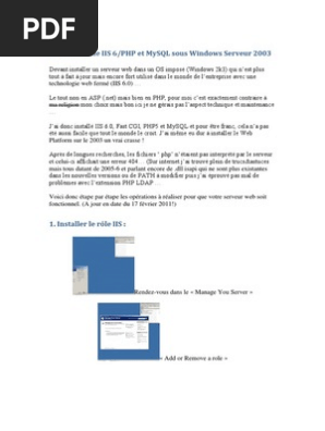 Iis Php - 