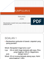 KUMPULAN 6 Panjang Dan Jisim tahun 4