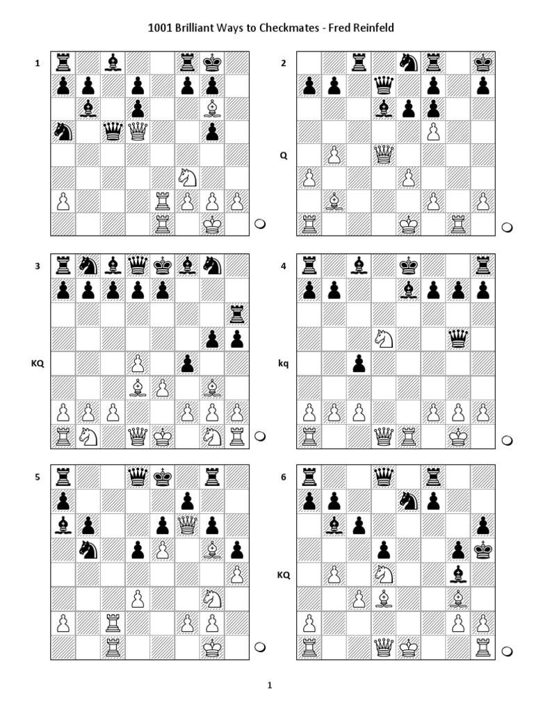 Chess Puzzles PDF Games Of Mental Skill Chess Theory