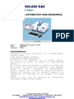 Analizador Automatico Para Bioquimica Prietest Exp