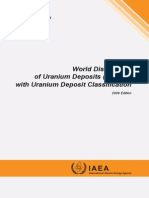 World Distribution of Uranium Deposits With Uranium Deposits Clasification