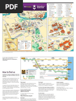 Map of Sunderland and University Campuses: Changing