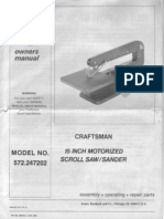 Craftsman Scroll Saw Manual