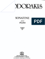 Mikis Theodorakis - Sonatine Pour Piano