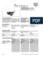 Solid State Relays Industrial, 1-Phase DCS Types RD 0605 - D, RD 2001 - D, RD 3501 - D