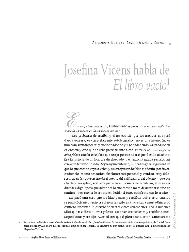 Josefina Vicens Habla Verdad Mujer
