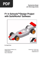 F1 in Schools Design Project Using Solidworks