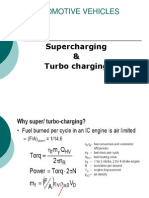 Automotive Vehicles: Supercharging & Turbo Charging