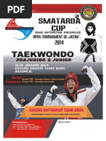 Proposal Taekwondo Smatarda Cup 2014