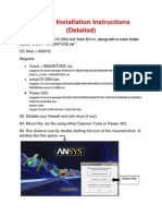 ANSYS Installation Instructions