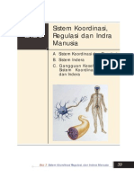 IPA KLS 9 BAB 3. Sistem Koordinasi, Regulasi, Dan Indera Manusia