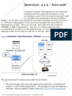 Automatic Code Generation, A.K.A. "Auto-Code": Rapid Controls Prototyping (RCP)