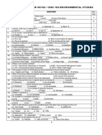 Hs102-Environmental Studies Question Bank