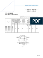 4.0A 4.0A Bridge Rectifiers: RS401 - RS407 KBL401 - KBL407