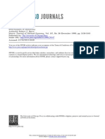 Determinants of Democracy Author(s) Robert J. Barro Source Journal of Political Economy, Vol. 107, No. S6 (December 1999), Pp. S158 S183