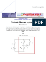 Norton & Thevenin Equivalent: Circuit Analysis Tutorial AKNM Circuit Magic-Circuit Analysis Software