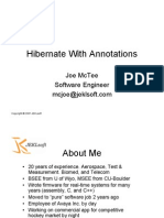 Hibenate With Annotations