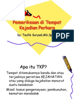 Pemeriksaan Di Tempat Kejadian Perkara