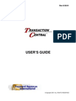 Transaction Central User Guide