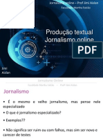 Jornalismo Online_Texto Para Online