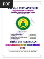 Download Makalah Hyperemesis Gravidarum-Mual Muntah pada Kehamilan Trimester I by Aftina Eka Rahmayanti SN186528772 doc pdf