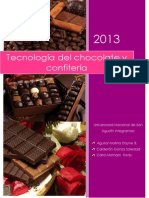 Tecnología del chocolate y confitería