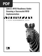 Zebra's RFID Readiness Guide-Ensuring a Successful RFID Implementation