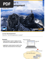 OpenSAP HANACLOUD1 Week 03 Advanced Persistency Features