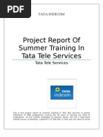 Summer Training Report