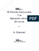 Antonio Gramsci - El Partido Comunista y La Agitación Obrera