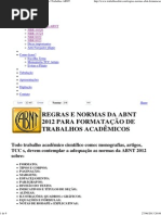 Regras e Normas da ABNT 2012 Acadêmicos _ Trabalhos ABNT