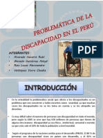 Problemática de La Discapacidad en El Perú