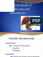 Presentación pancreatitis