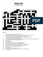 F8 Crossword