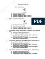 3 Teste Tranzistorul Bipolar A5