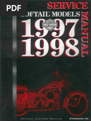 Harley-Davidson 1997 - 1998 Softail. Service Manual. | PDF 