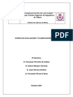 Curso de Evaluacion y Planificacion Minera(269pag)