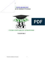 Comptabilite Approfondie Chapitre I