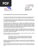 NELC No Investigation Into Bailiff Fraud